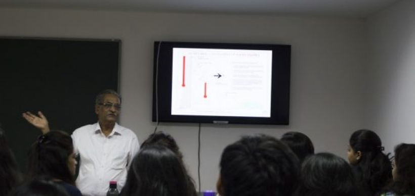 An informative session on Vaastu Shastra for Interior Design Department